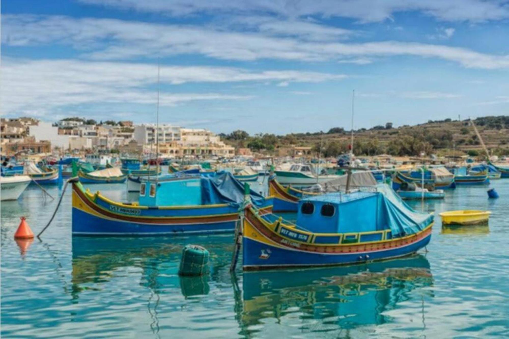 Authentic Gf Apartment With Terrace At The 3 Cities Marina Cospicua Exteriér fotografie